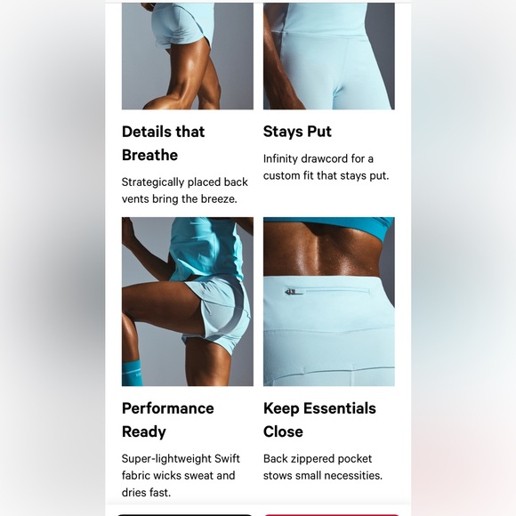 Lululemon Speed Up Short low rise 2.5” inseam size 8 - Picture 3 of 8